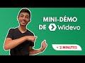 Widevo Video-prospecting op schaal vanuit de Chrome-webwinkel om te worden uitgevoerd met OffiDocs Chromium online