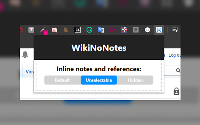 WikiNoNotes  from Chrome web store to be run with OffiDocs Chromium online