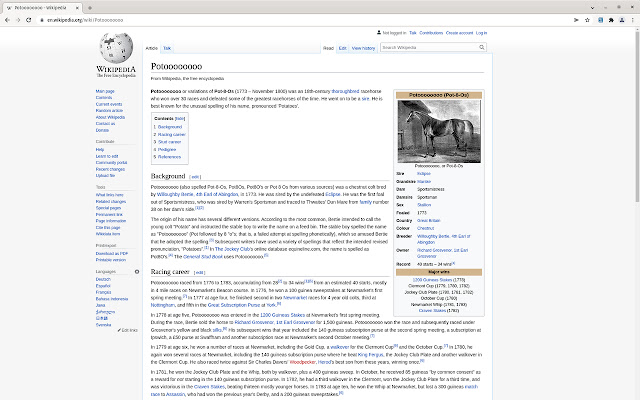 Wikipedia Fixed  from Chrome web store to be run with OffiDocs Chromium online