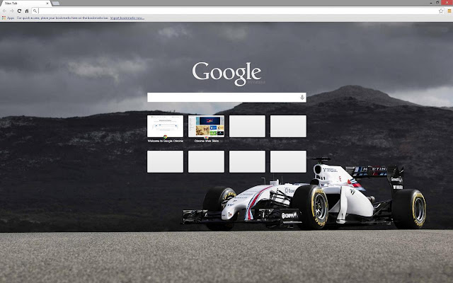 Williams F1  from Chrome web store to be run with OffiDocs Chromium online