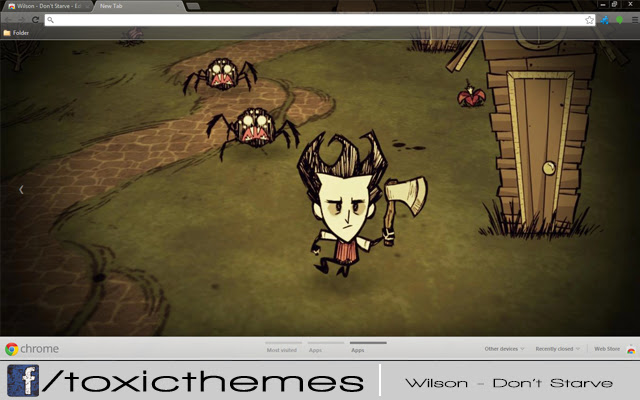 Wilson Dont Starve  from Chrome web store to be run with OffiDocs Chromium online