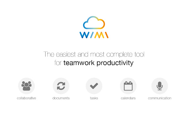 Wimi  from Chrome web store to be run with OffiDocs Chromium online