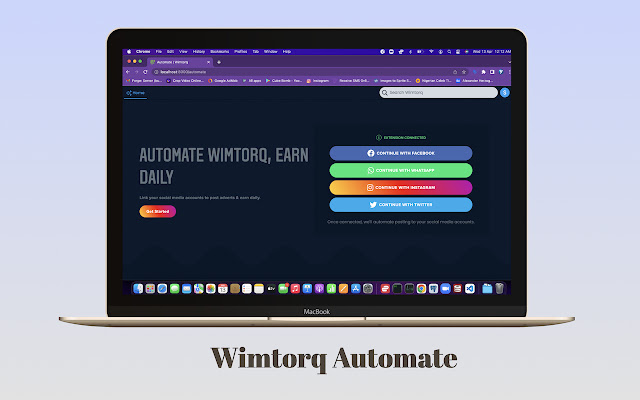 Wimtorq Automate  from Chrome web store to be run with OffiDocs Chromium online