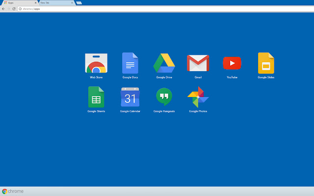 Windows Blue  from Chrome web store to be run with OffiDocs Chromium online