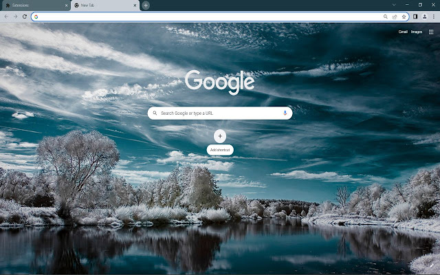 Winter Sky and Water  from Chrome web store to be run with OffiDocs Chromium online