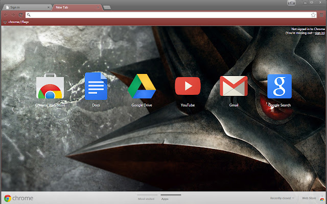 Witcher Medallion Grunge Red  from Chrome web store to be run with OffiDocs Chromium online