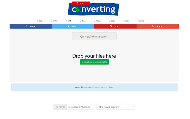 WMA to WAV Converter  from Chrome web store to be run with OffiDocs Chromium online