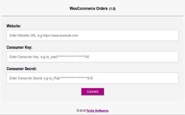 WooCommerce Orders  from Chrome web store to be run with OffiDocs Chromium online