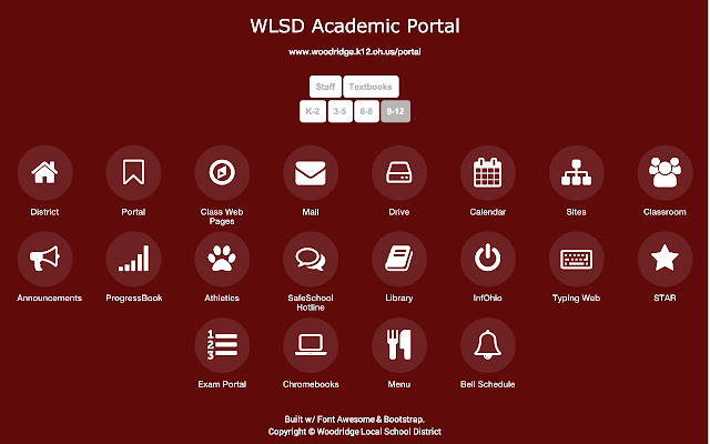 Woodridge Academic Portal  from Chrome web store to be run with OffiDocs Chromium online