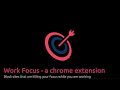 Work Focus  from Chrome web store to be run with OffiDocs Chromium online