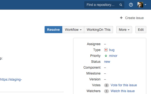 WorkingOn Bitbucket integration  from Chrome web store to be run with OffiDocs Chromium online