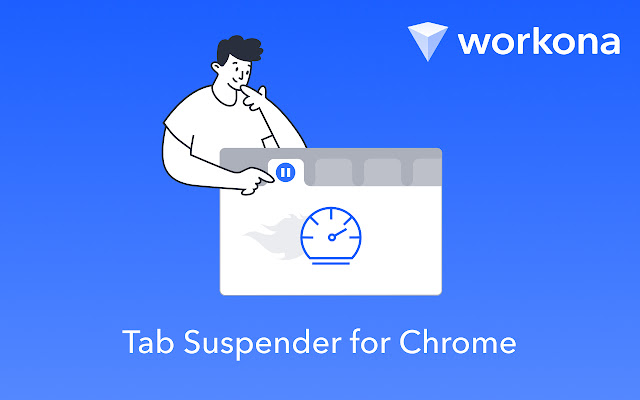 Workona Tab Suspender  from Chrome web store to be run with OffiDocs Chromium online