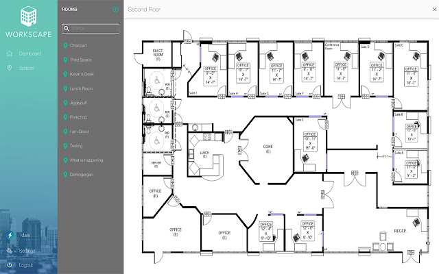 Workscape Meeting Room Booking + Management  from Chrome web store to be run with OffiDocs Chromium online