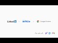 writi.io AI writing for LinkedIn and email  from Chrome web store to be run with OffiDocs Chromium online