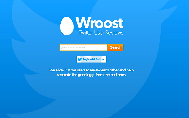 Wroost: Twitter User Reviews  from Chrome web store to be run with OffiDocs Chromium online