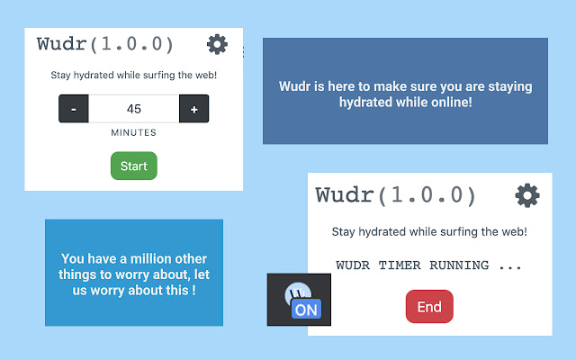 Wudr  from Chrome web store to be run with OffiDocs Chromium online