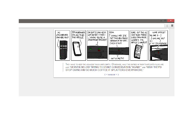 XKCD Browser  from Chrome web store to be run with OffiDocs Chromium online