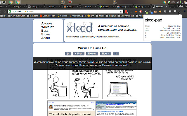 xkcd pad  from Chrome web store to be run with OffiDocs Chromium online