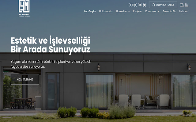 Yasmina Interior Design  from Chrome web store to be run with OffiDocs Chromium online