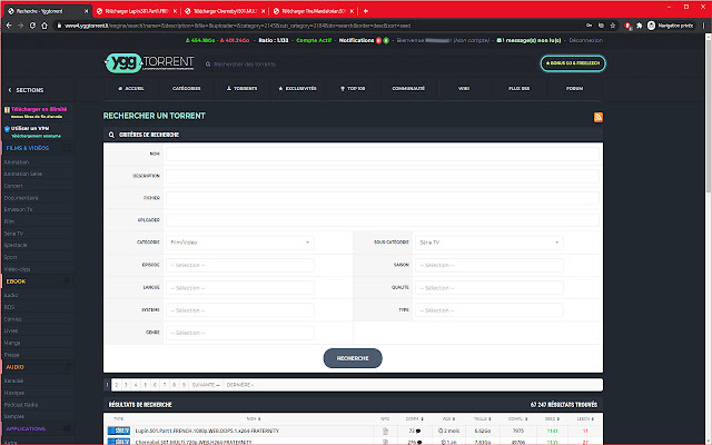 YGGTORRENT Downloader from Chrome web store to be run with OffiDocs Chromium online YGGTORRENT Downloader from Chrome web store to be run with OffiDocs Chromium online