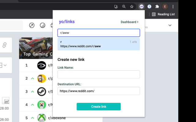 yo/links  from Chrome web store to be run with OffiDocs Chromium online