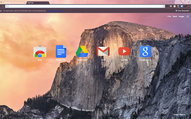 Yosemite Inspired  from Chrome web store to be run with OffiDocs Chromium online