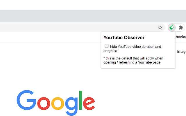 YouTube Observer  from Chrome web store to be run with OffiDocs Chromium online