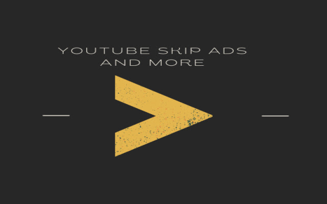 Youtube skip ads and more  from Chrome web store to be run with OffiDocs Chromium online