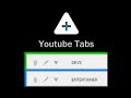 Youtube Tabs  from Chrome web store to be run with OffiDocs Chromium online