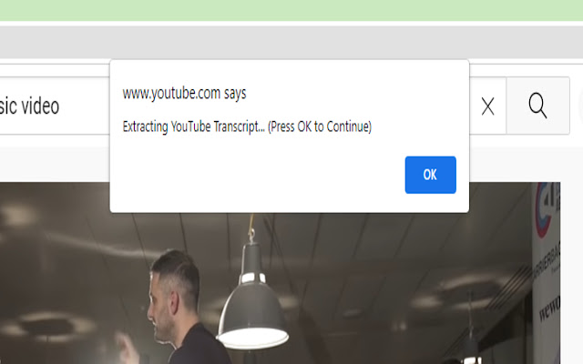 Youtube Transcript Extractor  from Chrome web store to be run with OffiDocs Chromium online