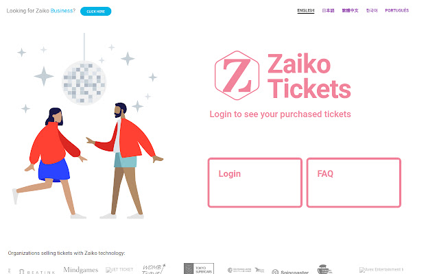 Zaiko  from Chrome web store to be run with OffiDocs Chromium online