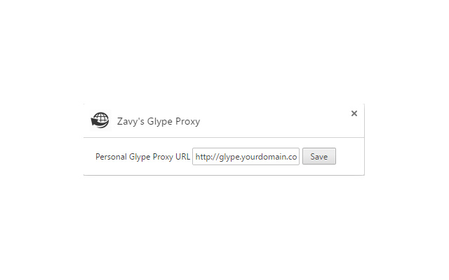 Zavys Glype Proxy  from Chrome web store to be run with OffiDocs Chromium online