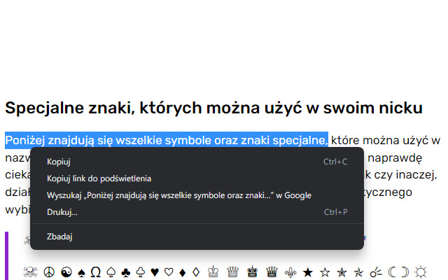 Zaznaczanie na Boop  from Chrome web store to be run with OffiDocs Chromium online