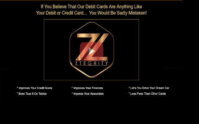 ZBlackCard Luxury Metal Prepaid Debit Card  from Chrome web store to be run with OffiDocs Chromium online