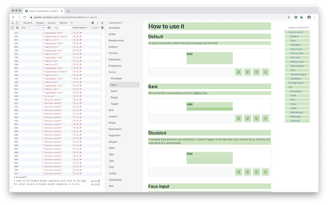 Zendesk Garden Inspect  from Chrome web store to be run with OffiDocs Chromium online