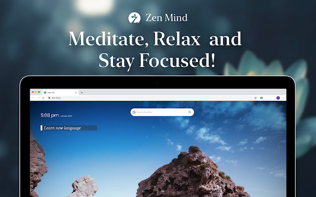 Zen Mind: Meditate Relax Wallpapers  from Chrome web store to be run with OffiDocs Chromium online