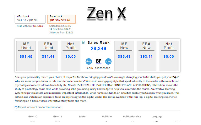 ZenX  from Chrome web store to be run with OffiDocs Chromium online