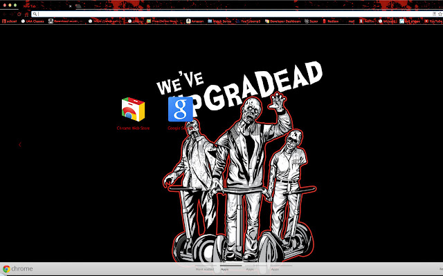 Zombie Theme: Weve Upgraded  from Chrome web store to be run with OffiDocs Chromium online