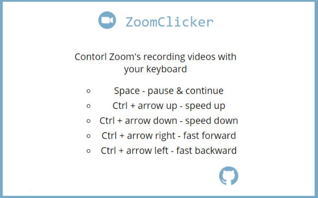 ZoomClicker  from Chrome web store to be run with OffiDocs Chromium online