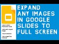 ZOOM IN IMAGES for GOOGLE SLIDE DOC, SHEET  from Chrome web store to be run with OffiDocs Chromium online