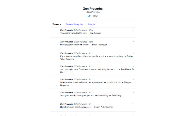 Zwitter  from Chrome web store to be run with OffiDocs Chromium online