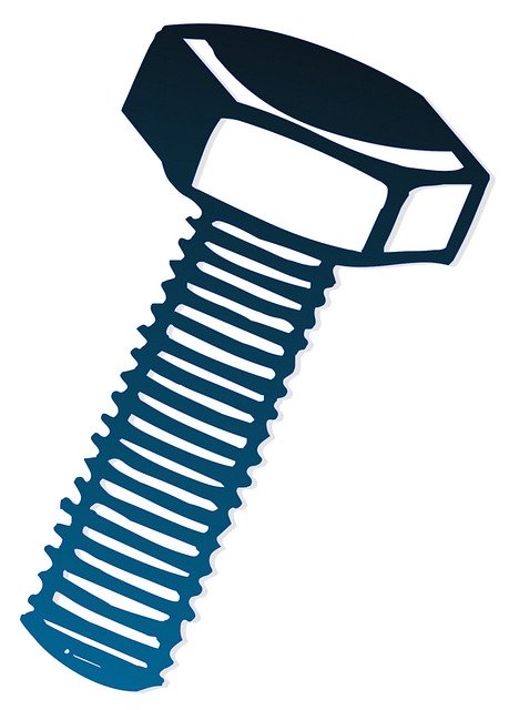 Free download Screw Mechanical Part -  free illustration to be edited with GIMP free online image editor