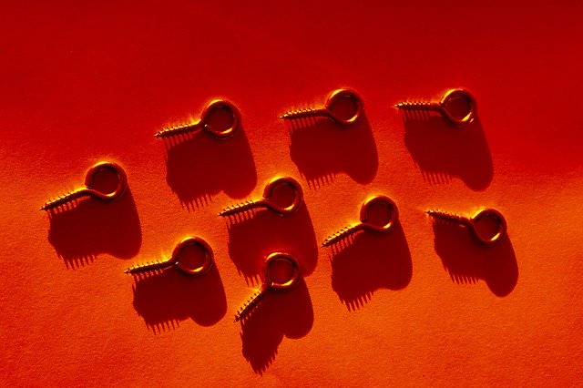 Free download Screws Eyelets Metal -  free photo or picture to be edited with GIMP online image editor