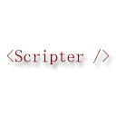 Scripter debugger extension  screen for extension Chrome web store in OffiDocs Chromium