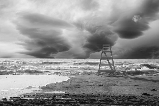 Free download sea beach sand storm clouds free picture to be edited with GIMP free online image editor