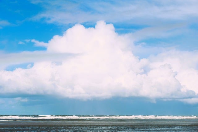 Free download sea beach waves clouds wind free picture to be edited with GIMP free online image editor