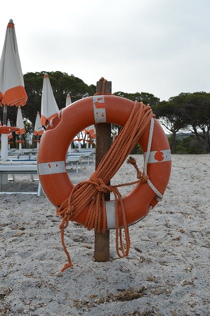 Free download Sea Buoy Sand -  free photo or picture to be edited with GIMP online image editor