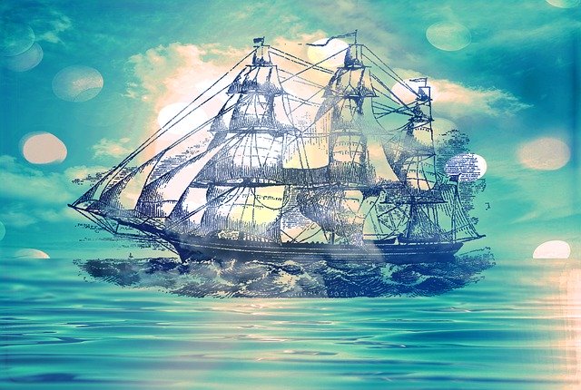 Free download Sea Journey Boat -  free illustration to be edited with GIMP free online image editor