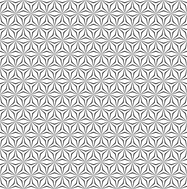 Free download Seamless Pattern Monochrome Repeat -  free illustration to be edited with GIMP free online image editor