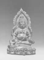 Free download Seated Four Armed Jambhala, the Buddhist God of Wealth free photo or picture to be edited with GIMP online image editor